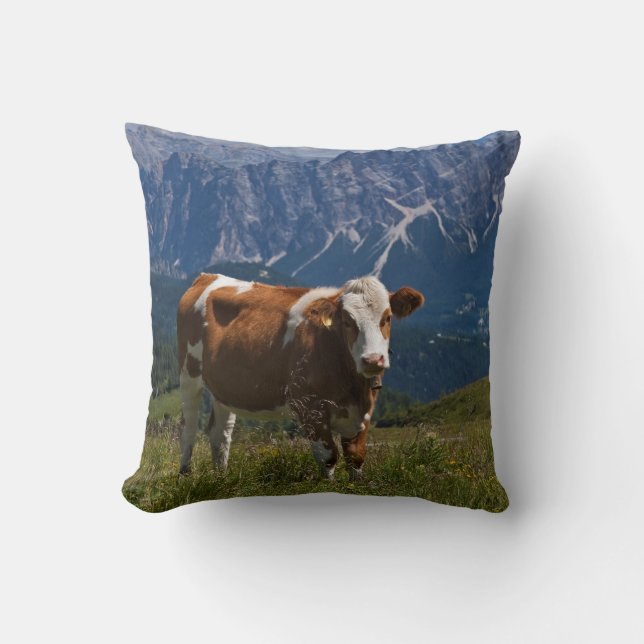 Almohada de vaca alpina (Anverso)