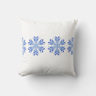 Almohada de vacaciones-Copos de nieve