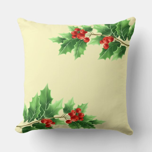 Almohada de vacaciones-Holly (Anverso)