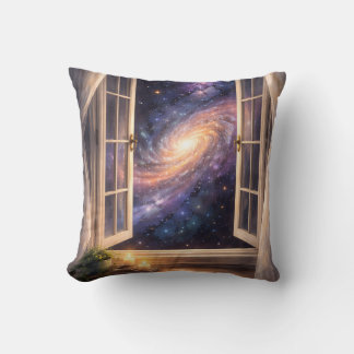 Almohada de ventana de galaxia