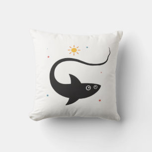 Almohada de verano de tiburón