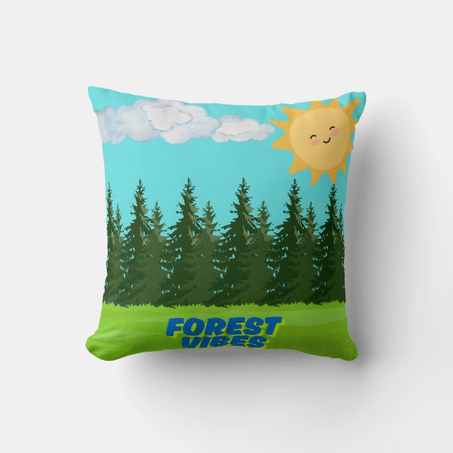 almohada de vibraciones forestales (Anverso)