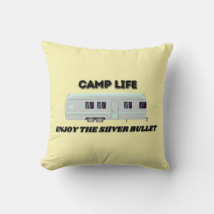 Almohada de vida en el campamento
