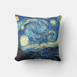 Almohada de Vincent Van Gogh Noche estrellada