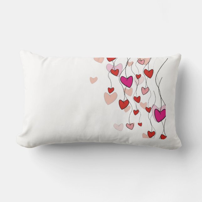 Almohada de vino del corazón (Anverso)