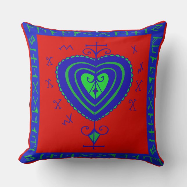 Almohada de VooDoo Madre Terrenal (Anverso)