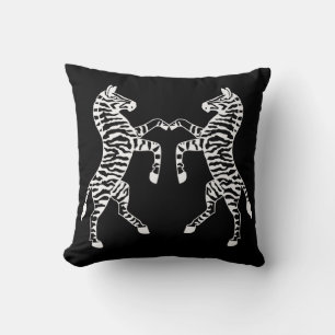 Almohada de Zebras Bailando Lindas