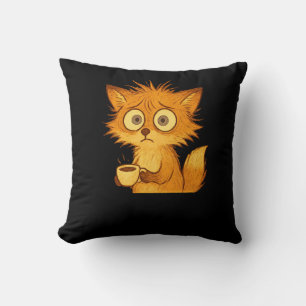 Almohada de zorro abrumado por la estética • Cute