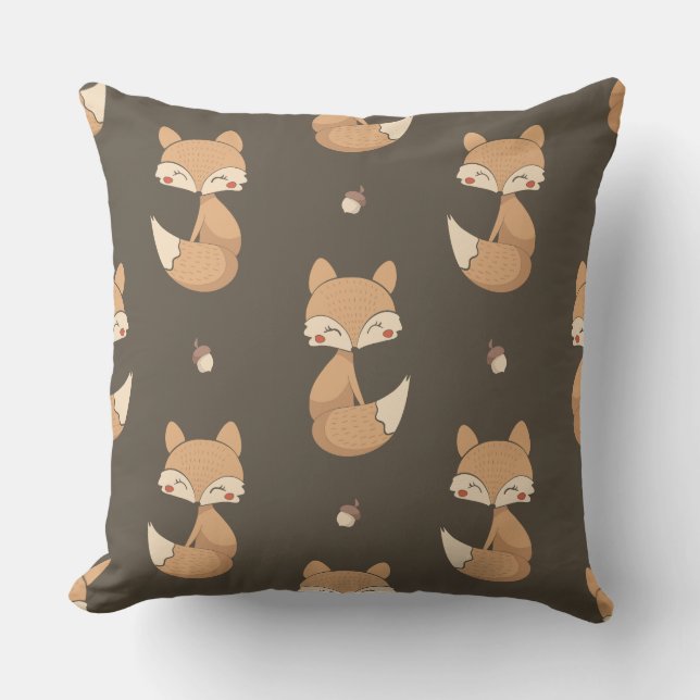 Almohada de zorro del bosque – Bosque neutral de g (Anverso)
