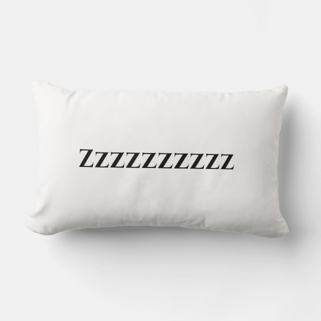 almohada de Zzzzzz (Anverso)