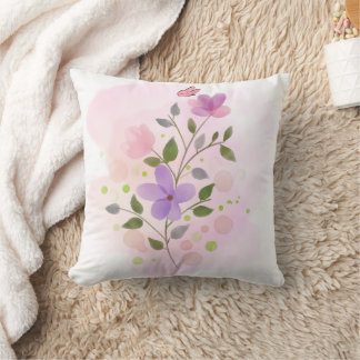 Almohada decorativa 16" x 16" Ilustración suave en