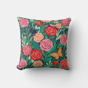 Almohada decorativa Abstract Matisse Rosas Maripos
