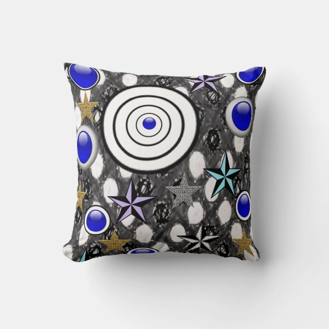 almohada decorativa abstracta (Anverso)
