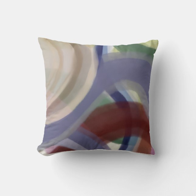 Almohada decorativa abstracta (Anverso)
