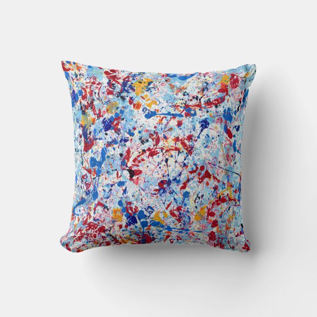 Almohada decorativa abstracta Annelisa No. 12 (Anverso)