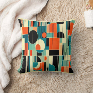 Almohada decorativa abstracta de estilo moderno de