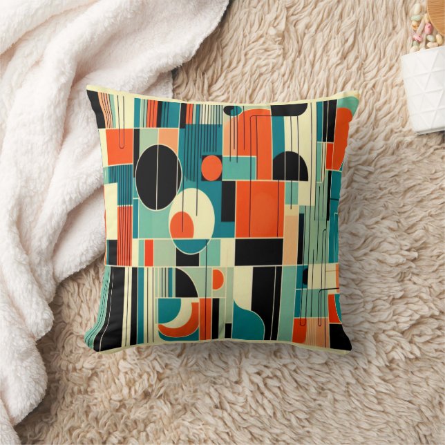 Almohada decorativa abstracta de estilo moderno de (Manta)