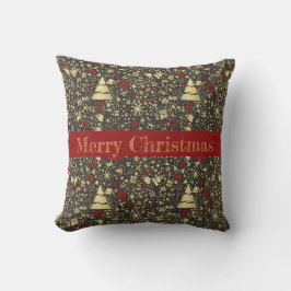 Almohada decorativa abstracta de Navidad