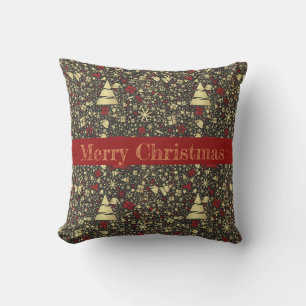 Almohada decorativa abstracta de Navidad