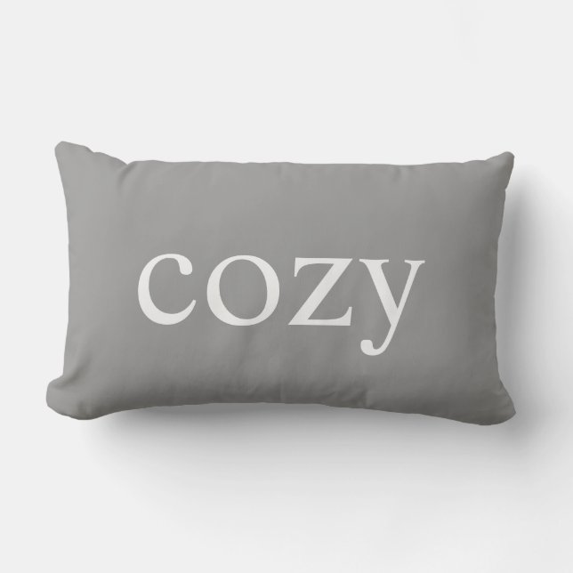 almohada decorativa acogedora (Anverso)