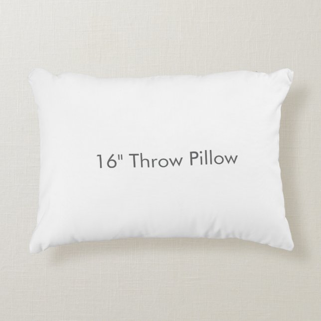 Almohada Decorativa, Almohada de 16" (Anverso)