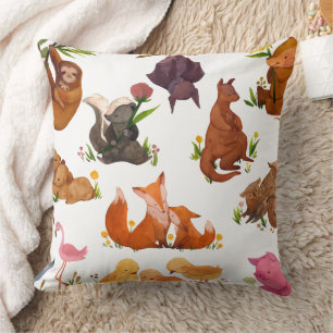 Almohada Decorativa Amigos Peludos – Regalo para A