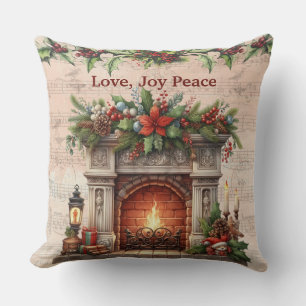Almohada Decorativa Amor, Alegría, Paz