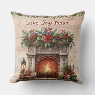 Almohada Decorativa Amor, Alegría, Paz