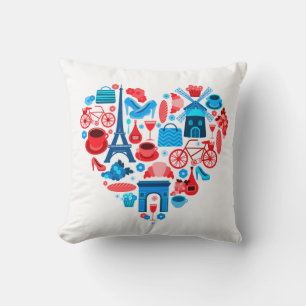 Almohada Decorativa-Amor París