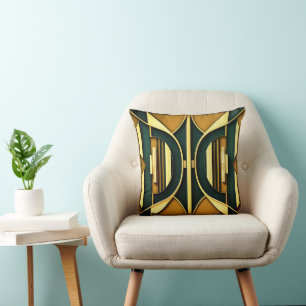 Almohada decorativa Art Deco