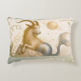 Almohada decorativa Art Nouveau Capricornio