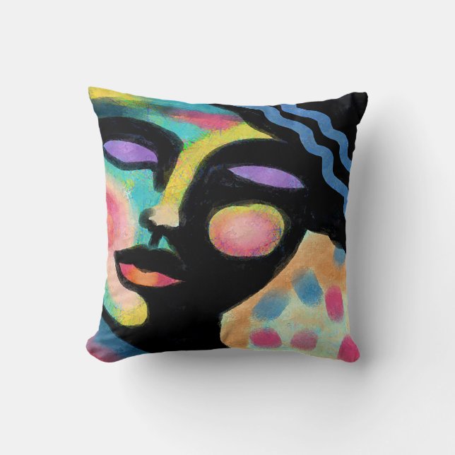 Almohada decorativa artística (Anverso)