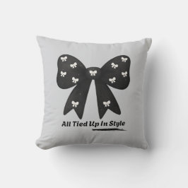 Almohada Decorativa 'Atada con Estilo'