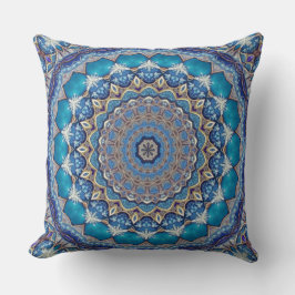 Almohada decorativa azul