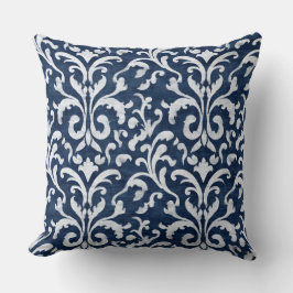 Almohada decorativa azul para tirar