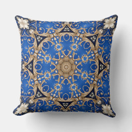 Almohada decorativa Blue Gold