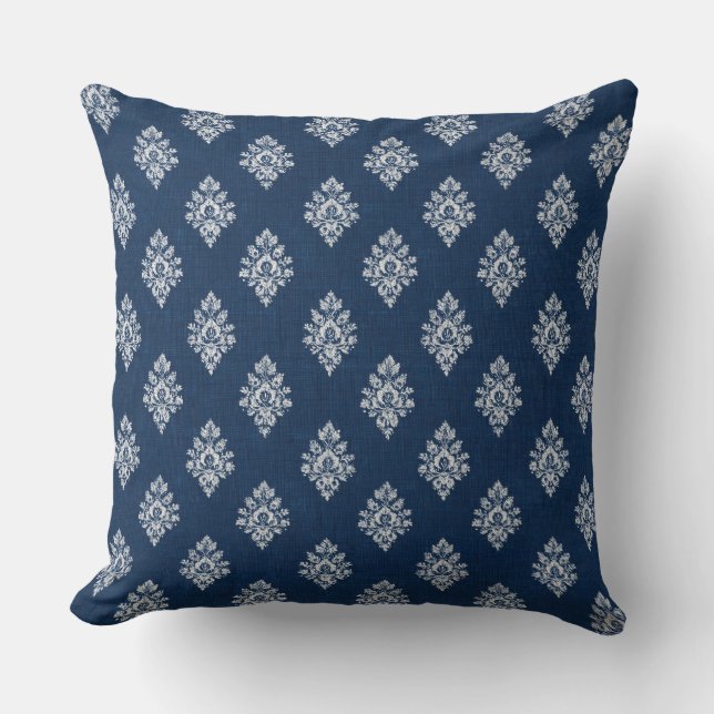 Almohada decorativa Blue Hamptons (Anverso)
