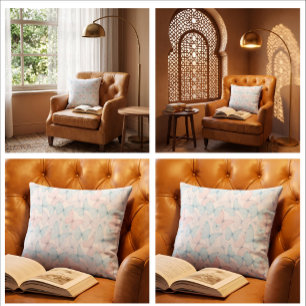 Almohada decorativa BlushSky Butterflies