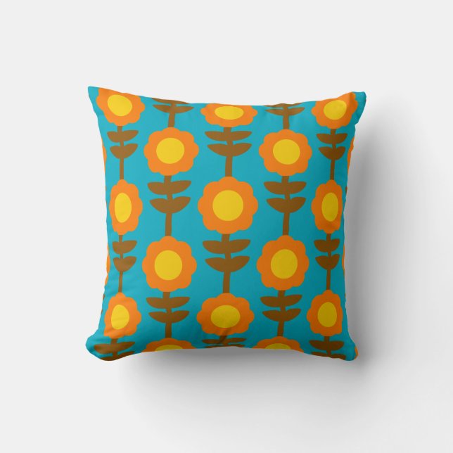 Almohada decorativa Boho Botanica (Anverso)
