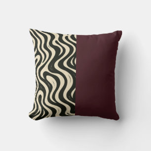 Almohada decorativa Burgundy Split