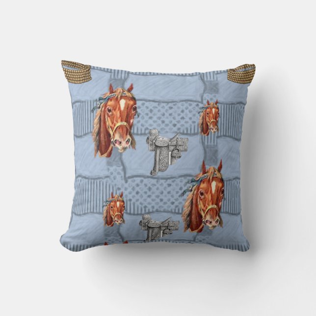 almohada decorativa Caballo (Anverso)