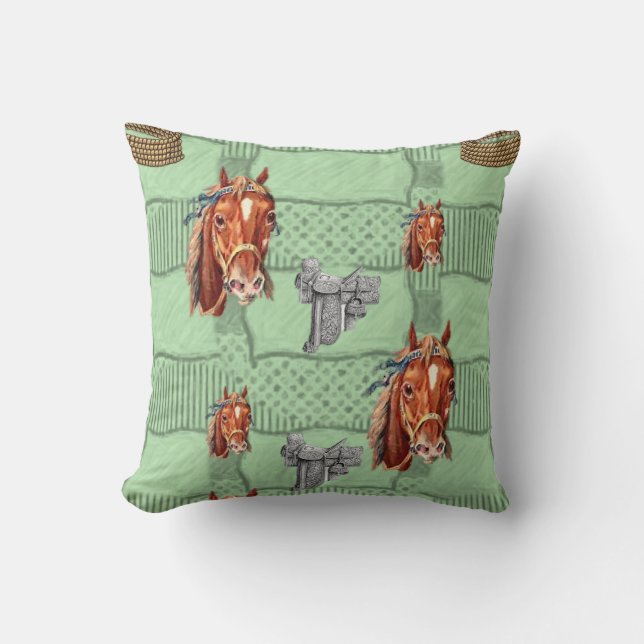 almohada decorativa Caballo (Anverso)