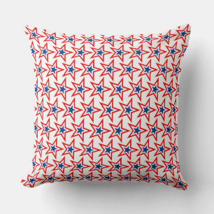 Almohada decorativa con acento patriótico
