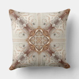 Almohada Decorativa con Adornos de Perla