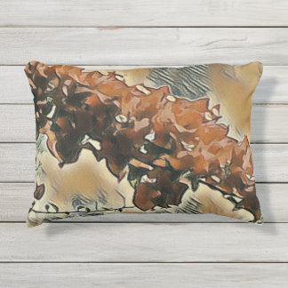 Almohada Decorativa con Arte de Rosal