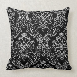 Almohada decorativa con diseño de damasco
