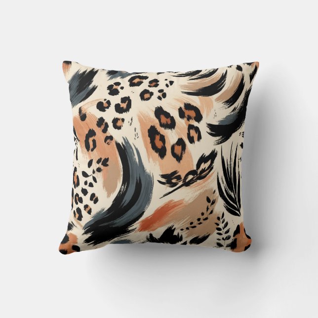 Almohada Decorativa con Estampado de Animal Exótic (Reverso)