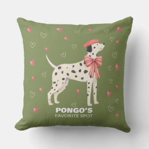 Almohada decorativa con ilustración de Dálmata con
