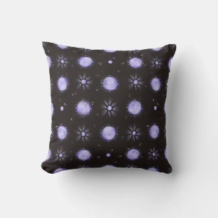 Almohada decorativa con patrón de galaxia de luna 