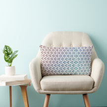Almohada decorativa con patrón hermoso sin costura